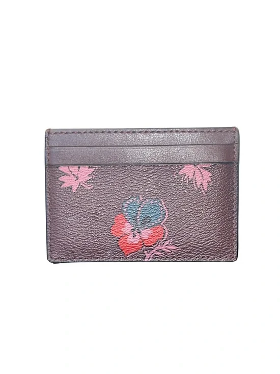 Coach Wildflower GUC Slim Card Holder - Picture 3 of 9